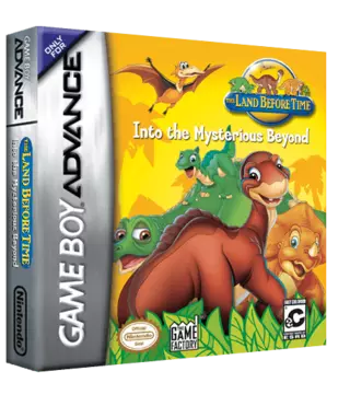 jeu Land Before Time, the - Into the Mysterious Beyond